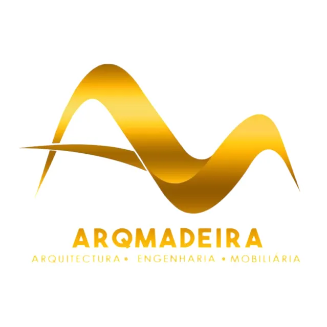 Arqmadeira — Logótipo — arquitetura, engenharia e mobiliário