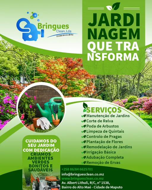 Bringues Clean — Serviços de jardinagem
