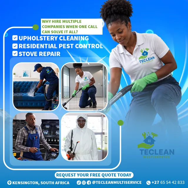 Teclean Multiservice — Limpeza de estofos e controlo de pragas